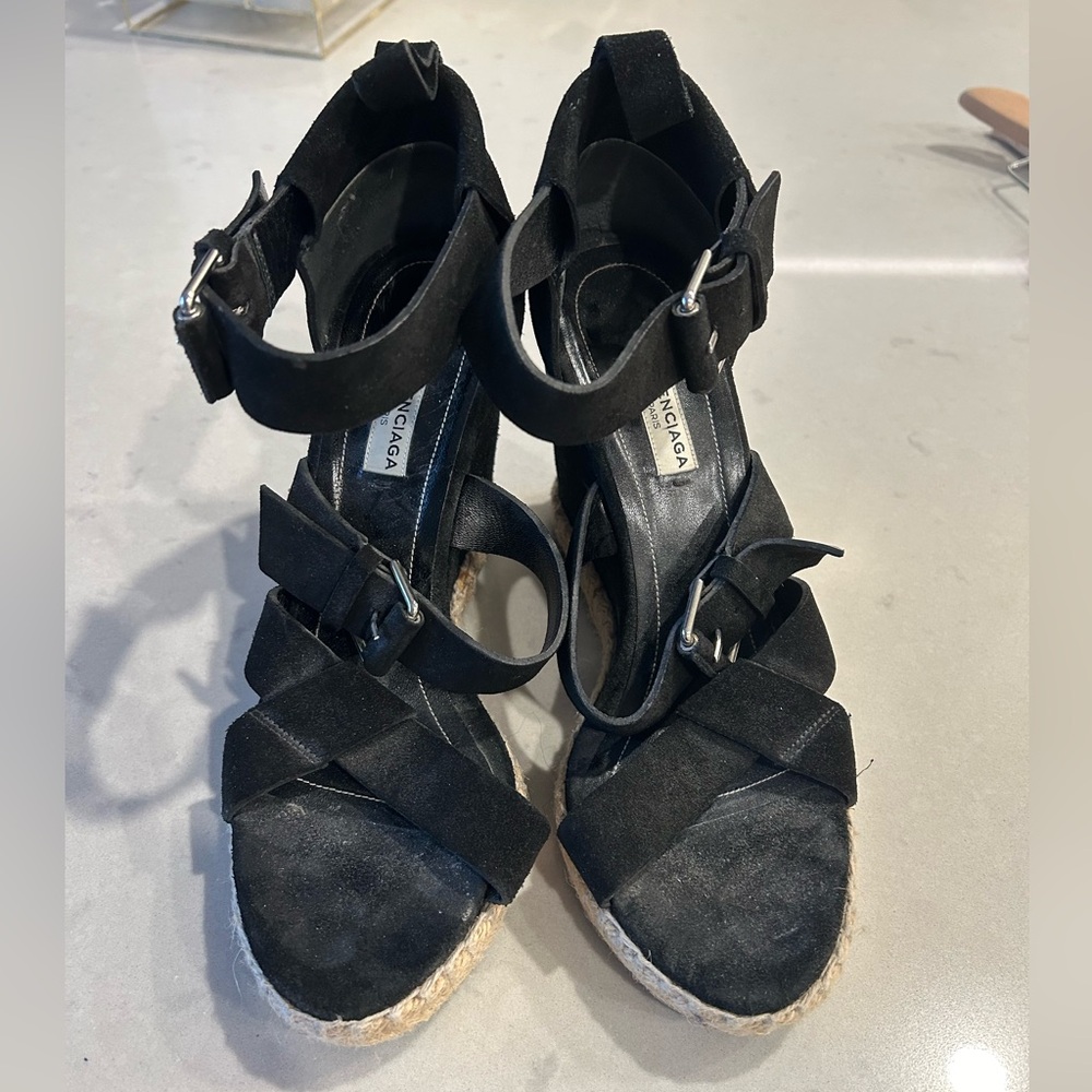 Balenciaga Wedge Sandals - Picture 2 of 4